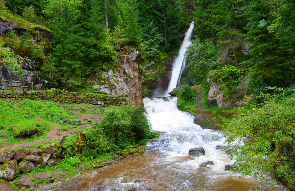 la Cascata della Val di Fiemme