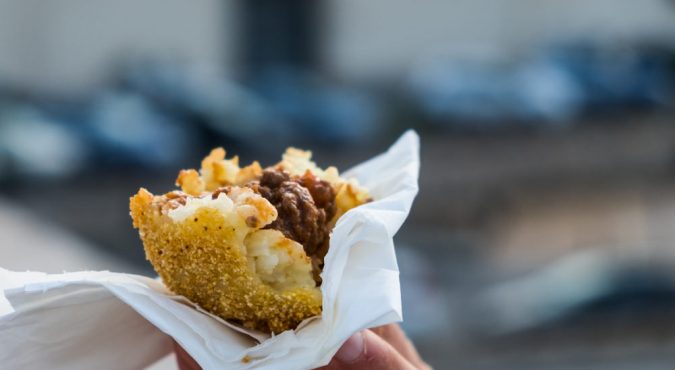 Arancini di riso, lo street food alla siciliana