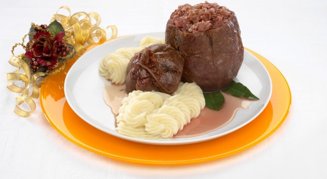 Salama da sugo e purè