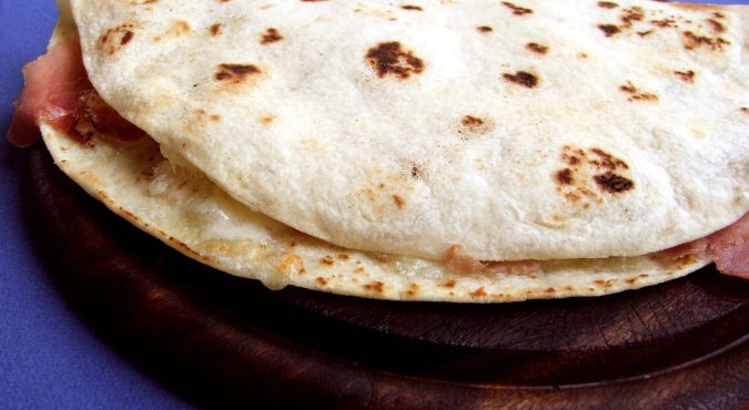Italian food: piadina