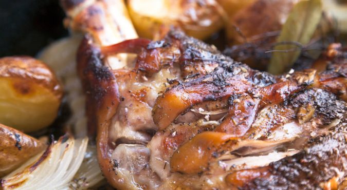 Lamb baking