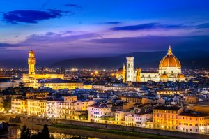 Firenze: skyline dal Piazzale Michelangelo