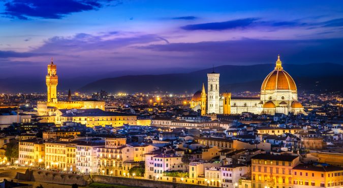 Firenze: skyline dal Piazzale Michelangelo