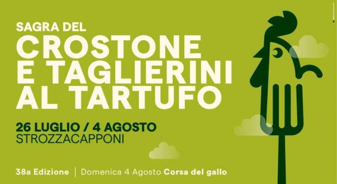 Sagra del crostone e taglierini al tartufo. Corciano (PG), 26 luglio – 4 agosto