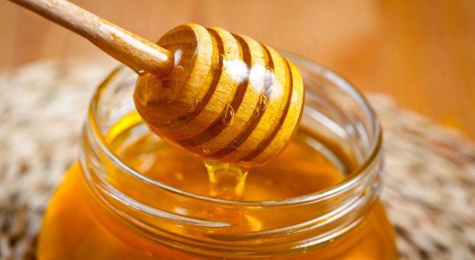 Pot of honey