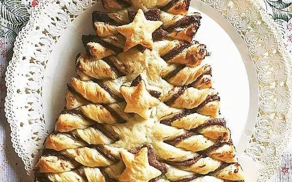 Albero di Natale alla Nutella, la ricetta per i bambini