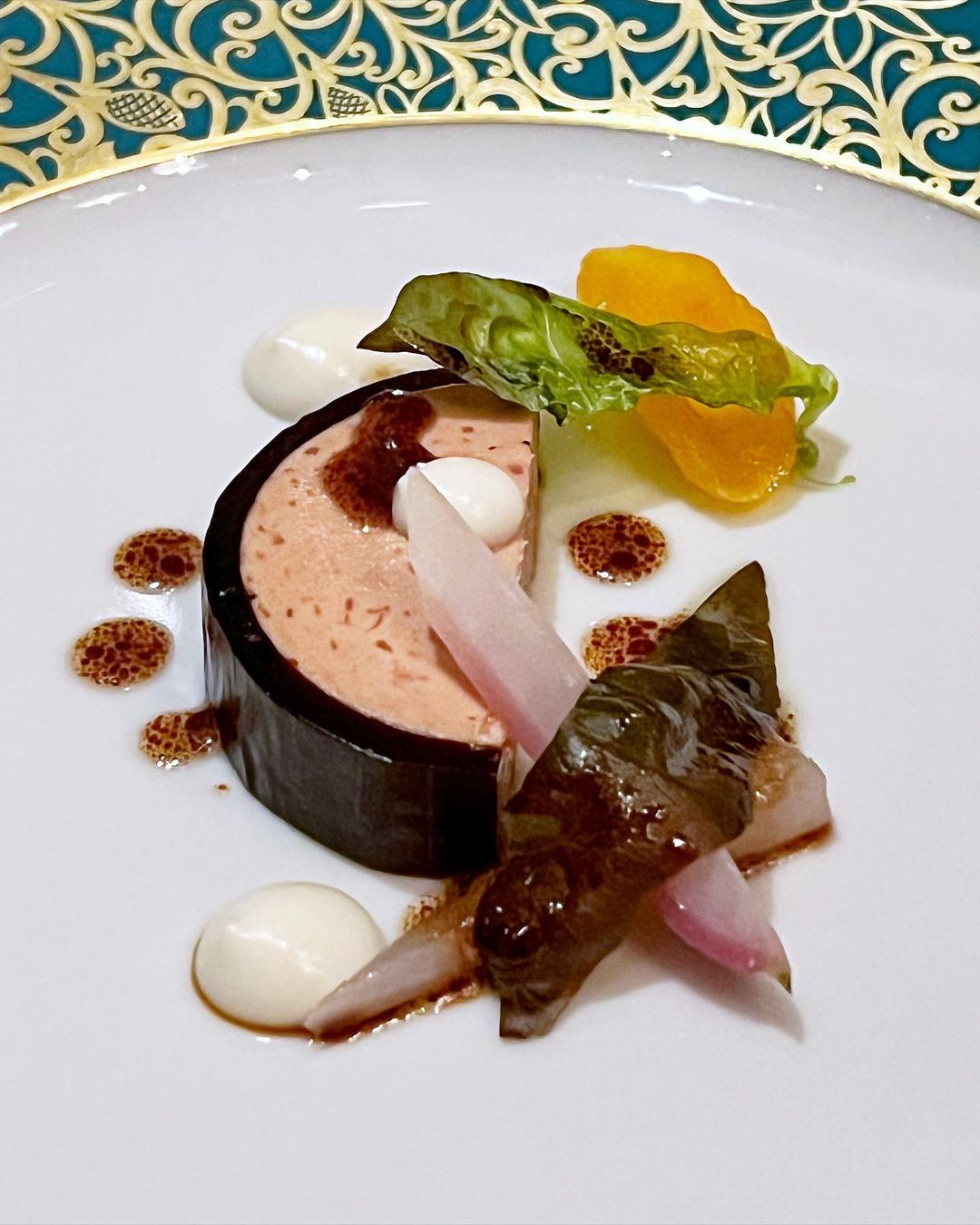 Antipasti di Natale crostini di foie gras