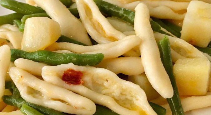 Pasta con i fagiolini la ricetta salentina