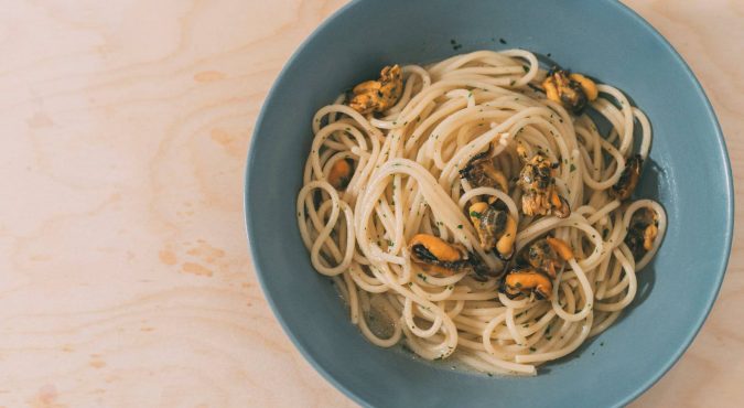Spaghetti con le cozze alla barese, la ricetta