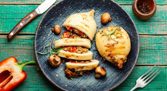 Seppie ripiene al forno