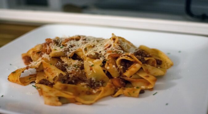 Pappardelle all’Arentina, il trucco sta nelle spezie